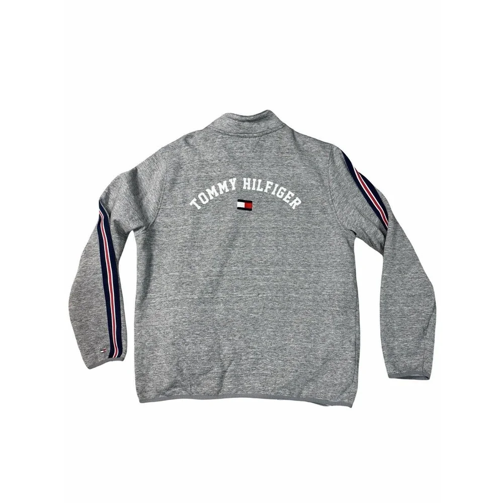 New England Patriots Tommy Hilfiger Men's Quarter Zip XL NFL Rare Zip pockets - Picture 4 of 10